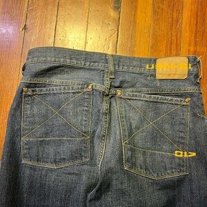 Vintage guess USN jeans fire back pocket design baggy y2k skater vibes wide 34